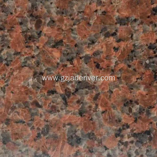 Multicolor Granite Slabs Red Tiles